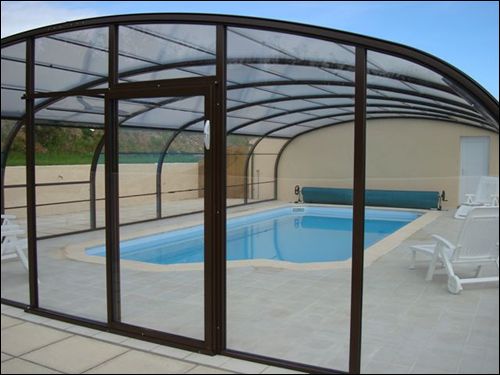 The new indoor swimming pool